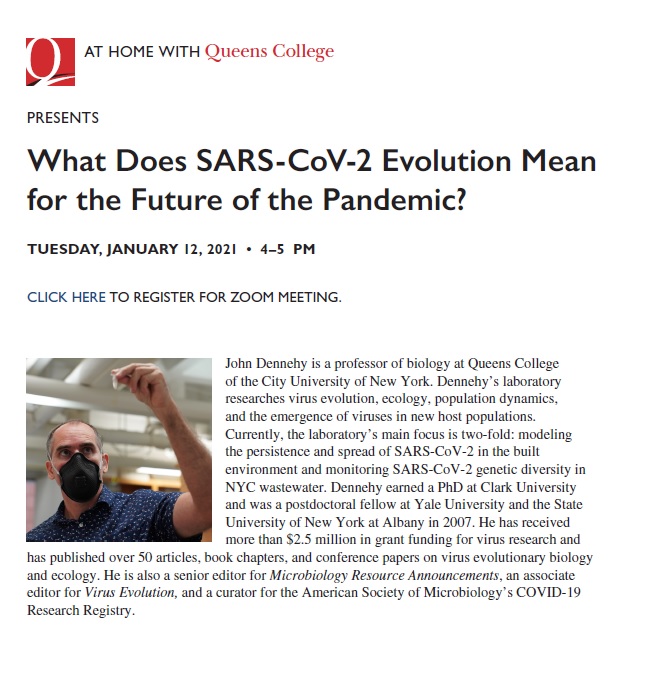 Featured image for “Dr. Dennehy Speaks About the Future of the COVID-19 Pandemic”